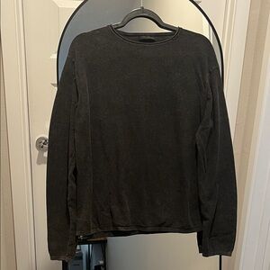 Zara Charcoal Knit Top